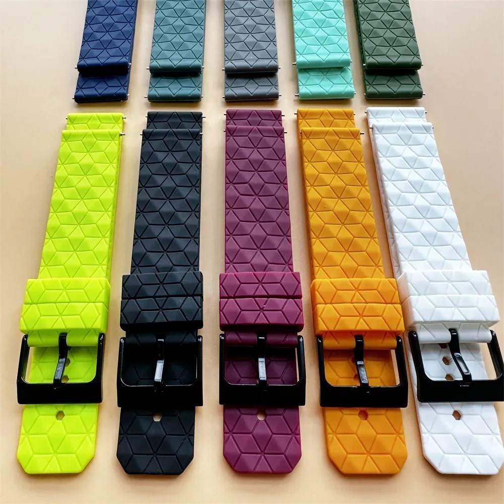 สายนาฬิกาข้อมือซิลิโคน 20 22 มม. SUUNTO RACE VERTICAL SUUNTO 9 PEAK DLC 9 PEAK PRO 5 PEAK 3