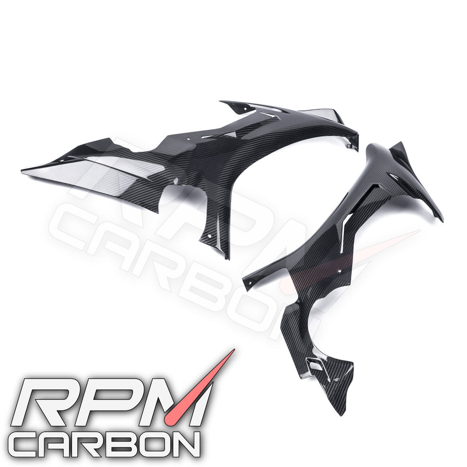 แฟริ่งข้างซ้าย-ขวา คาร์บอน Yamaha R1 R1M Carbon Fiber Side Fairings