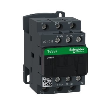Schneider Contactor LC1D18 LC1D18M7 220V 3P 18A คอนแทคแม่เหล็ก