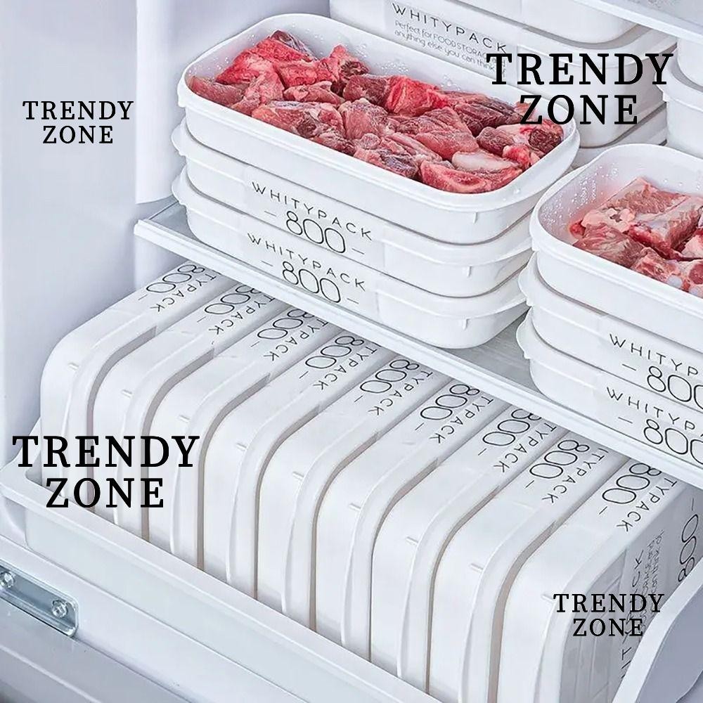 Trendyzone กล่องเก็บอาหารแช่แข็ง เก็บรักษาผัก ผลไม้ ในตู้เย็น 1 ชิ้น
