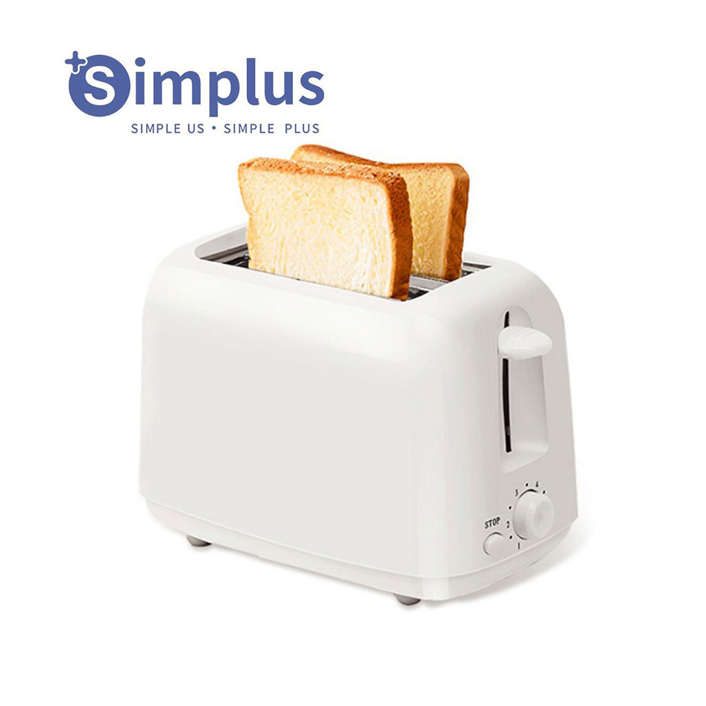 Simplus DSLU001 เครื่องปิ้งขนมปังแบบ 2 ช่อง รับประกัน 1 ปี