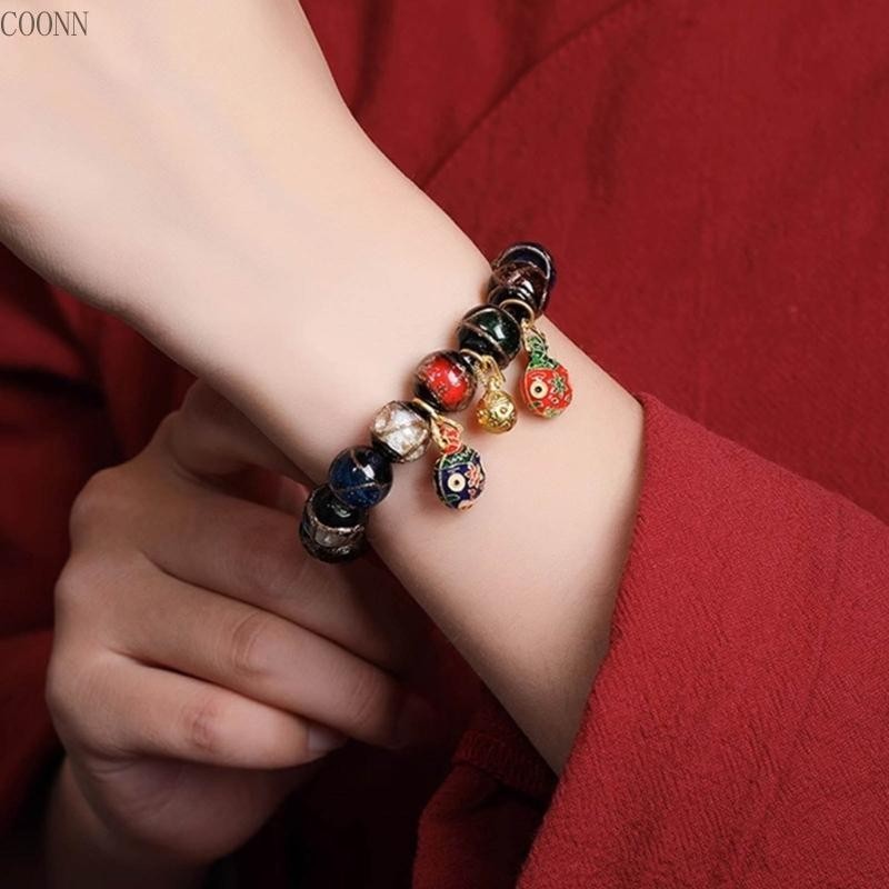 สร้อยข้อมือ ประดับลูกปัด สไตล์วินเทจ