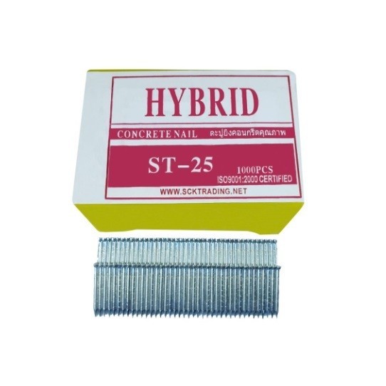 HYBRID ไฮบริด ลูกตะปูยิงคอนกรีต ลูกแม็กขาเดี่ยว ทุกเบอร์ st ST18 ถึง ST64 บรรจุ 1000 นัด - รูปที่ 2