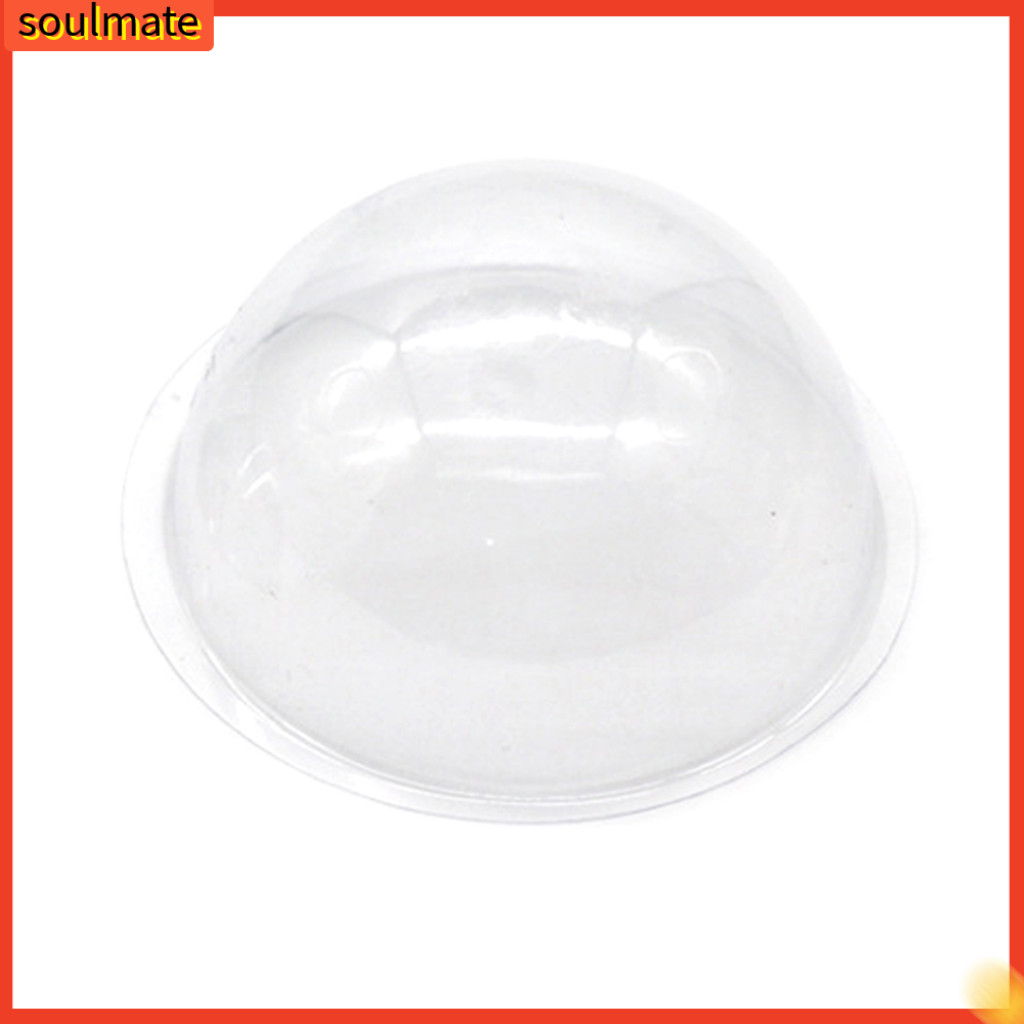 โซลเมต|  10 ชิ้น 9/12/16 ซม. ครึ่งวงกลม โดมครอบคลุม ลูกโลก ครึ่งวงกลม ใส ขวด กันฝุ่น ฝาครอบป้องกัน DIY ทํางานฝีมือ พลาสติก PVC ใส ครึ่งวงกลม ครอบคลุม แฮนด์เมด