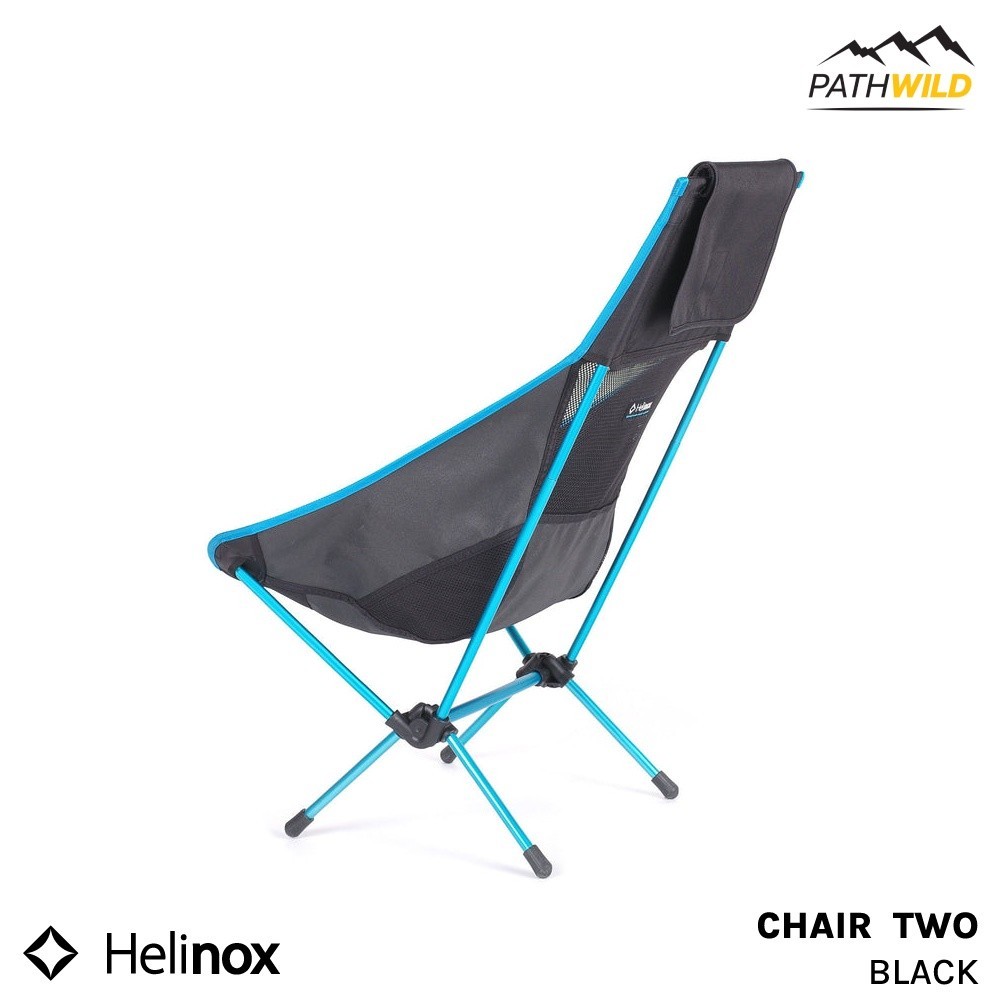 เก้าอี้พับ เก้าอี้สนาม HELINOX CHAIR TWO เนื้อผ้าโปร่ง พนักพิงสูง นั่งสบาย กางง่าย พับเก็บได้เล็ก แข็งแรง น้ำหนักเบา