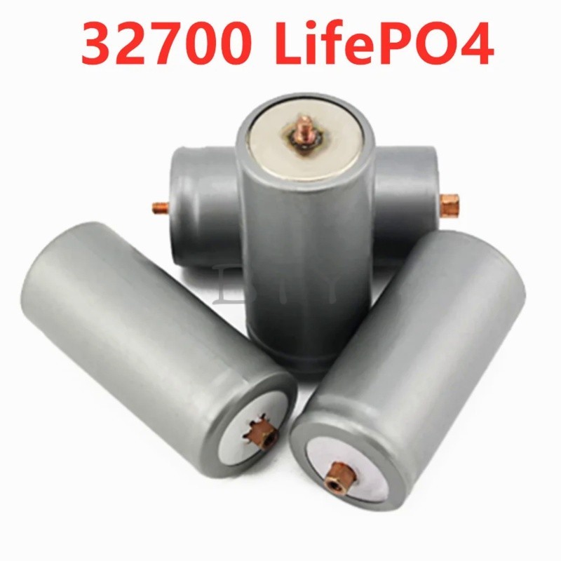 BTY 6 PCS 3.2V 9000mah 32700 LiFePO4 Battery Rechargeable Battery for Electric Bike Battery Pack wit