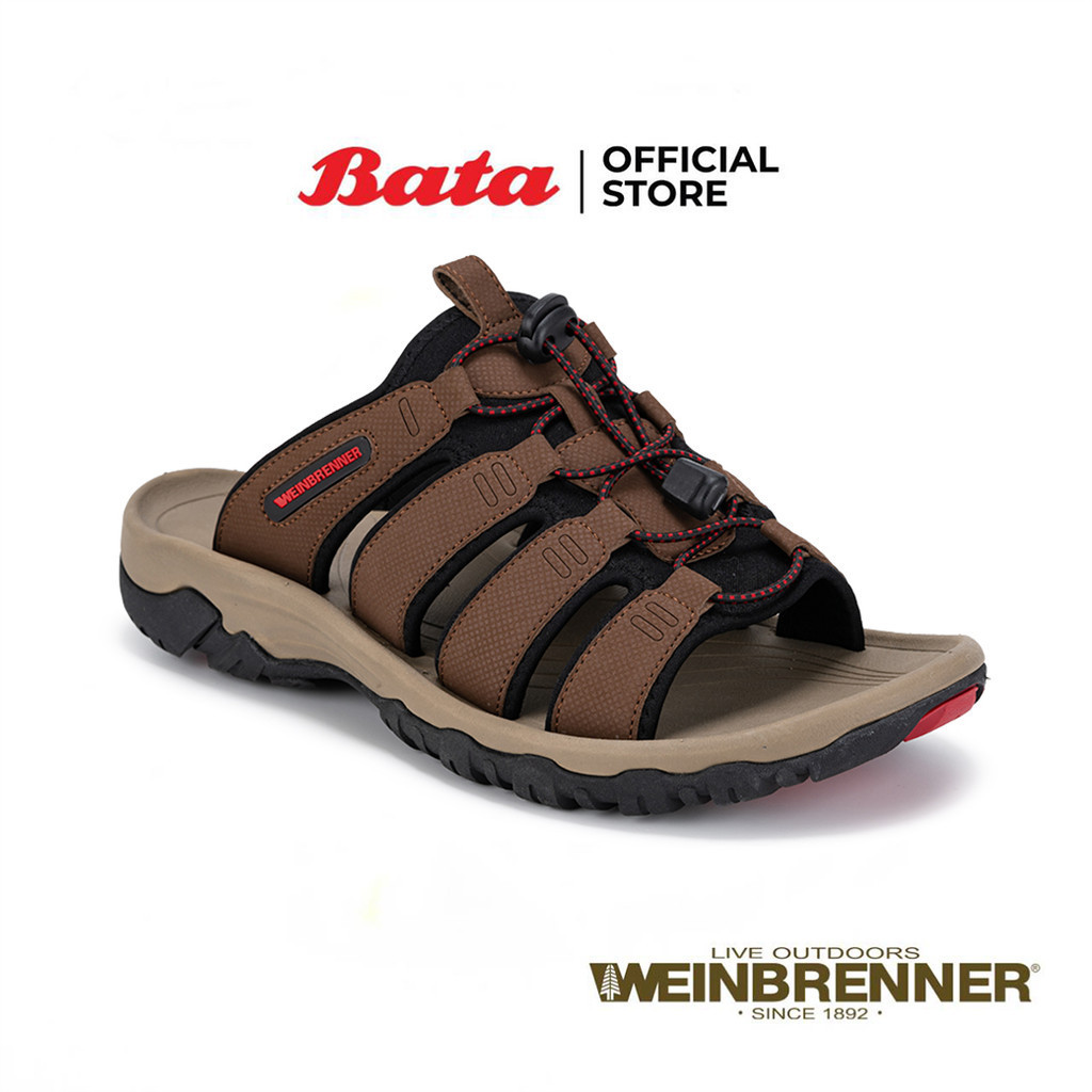 Bata บาจา Weinbrenner รองเท้าลำลองแบบสวม เดินป่า สำหรับผู้ชาย รุ่น BERLIN สีน้ำตาล 8404028 สีกรมท่า 8409028