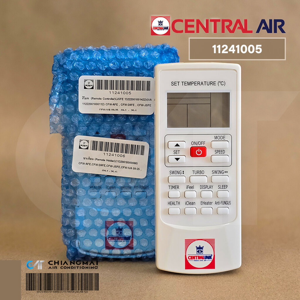 รีโมทคอนโทรลเครื่องปรับอากาศ YKR-H/502E รุ่น CFW-AFE, CFW-2AFE, CFW-JSFE, CFW-IVA (09-25)