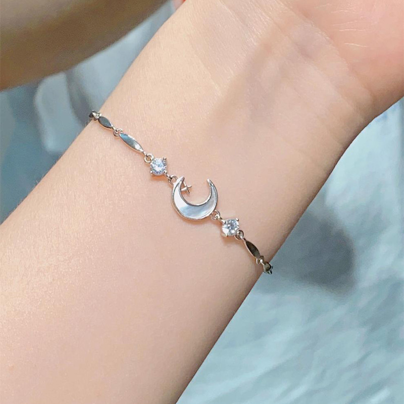 COD-ในไทย💖สร้อยข้อมือ ประดับโบว์ รูปดอกซากุระ สีชมพูสร้อยข้อมือ INSสไตล์เกาหลี สำหรับผู้หญิง เพทาย โลหะผสม ไม่ตกสี-kri - รูปที่ 5