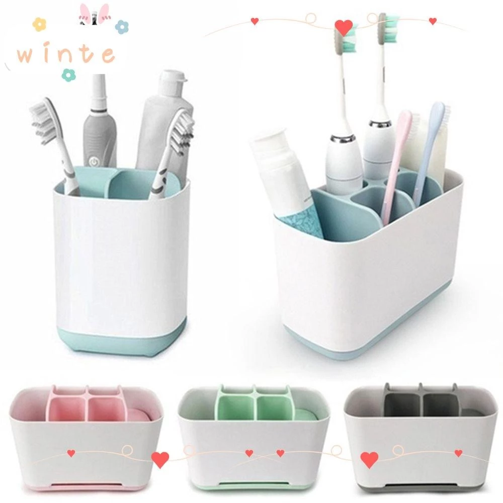 Winte ชั้นวางแปรงสีฟัน ยาสีฟัน แปรงแต่งหน้า ทนทาน