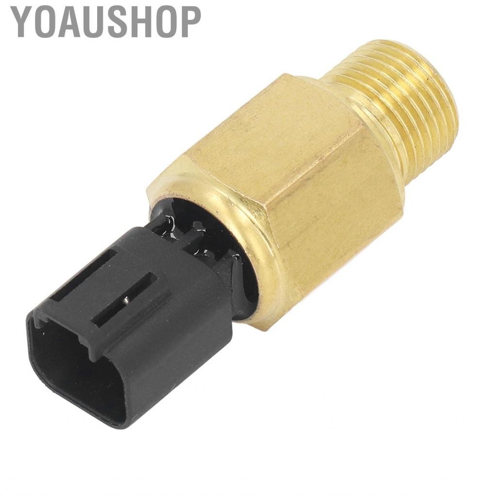 Yoaushop Water Temperature Sensor 2848A129 Generator 7/10in Thread Wterproof High Sensitivity for Replacement