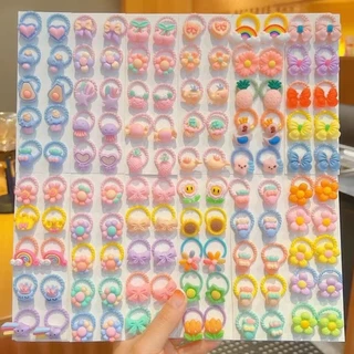 บ้านพลู🏠 ยางรัดผม การ์ตูน ยางเส้นเล็ก สีสวย น่ารัก