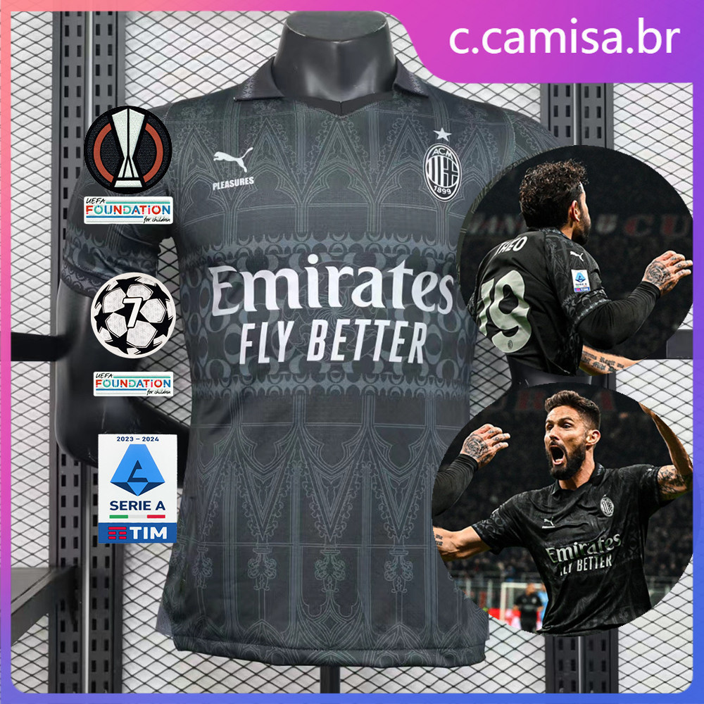 เสื้อบอล เวอร์ชั่นพิเศษ AC Milan 2024-25 Player Verson