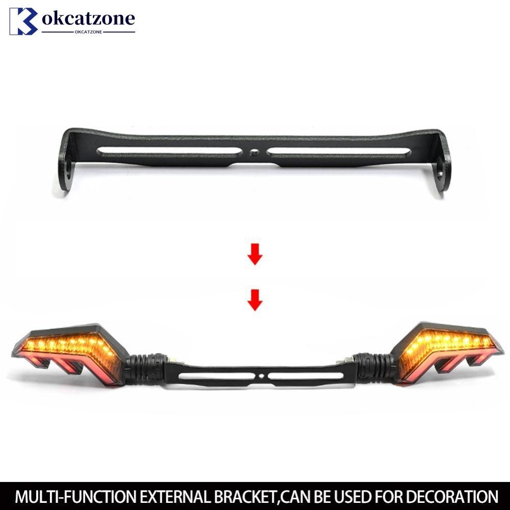 Okcatzone แบร็คเก็ตไฟเลี้ยว อุปกรณ์เสริม สําหรับรถจักรยานยนต์ไฟฟ้า B7K4