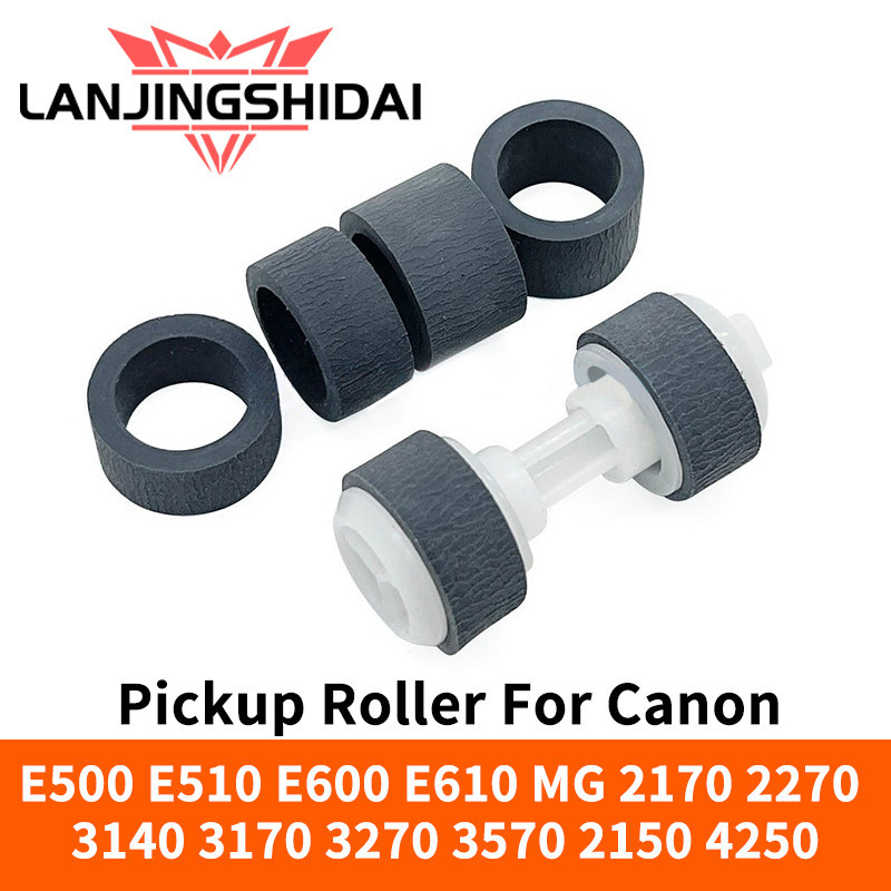 QM4-1893 QM4-1894 Pickup Roller สําหรับ Canon E500 E510 E600 E610 MG 2170 2270 3140 3170 3270 3570 2150 4250 4140 3550 2240 3670 Pappr Pickup ยางยางยางยางยาง