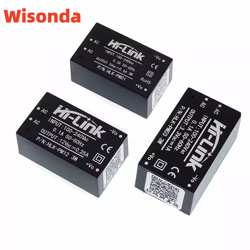 Hlk-pm01 HLK-PM03 HLK-PM12 AC-DC 220V โมดูลสวิตช์พาวเวอร์ซัพพลาย ขนาดเล็ก สําหรับครัวเรือน