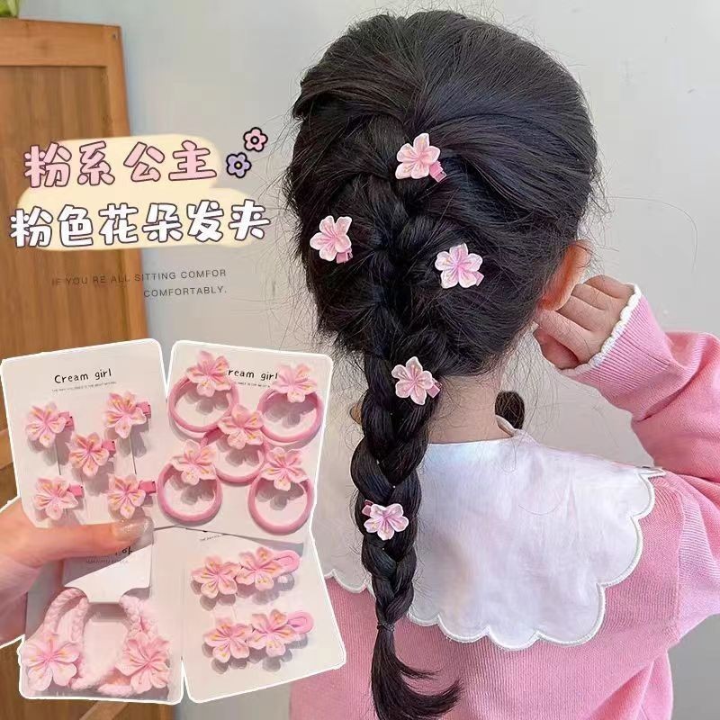 ใหม่ กิ๊บติดผมซากุระ ขนาดเล็ก น่ารัก สดใหม่ หน้าม้า คลิปแฟชั่น เครื่องประดับผม เด็กผู้หญิง