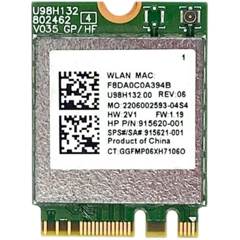 เหมาะสําหรับ HP RTL8821CE AC การ์ดเครือข่ายไร้สาย 433M + 4.2 บลูทูธ915620-001 915621-001