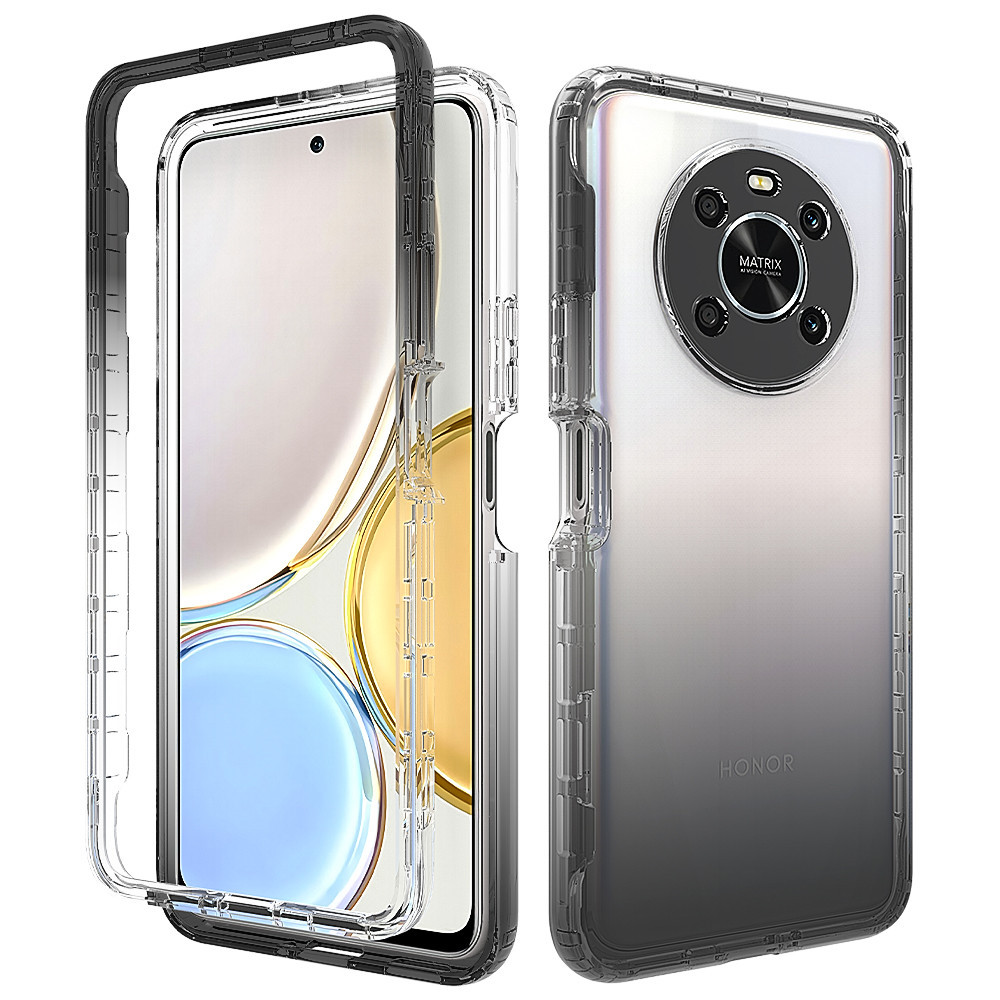 Transparent Shockproof Armor Phone Case For Huawei Honor X7 X8 X9 5G Nova 9 SE 7i  Hard Bumper Soft Silicone Back Cover for Huawei Y7A Y9A Y9S Mate 40 Pro P40
