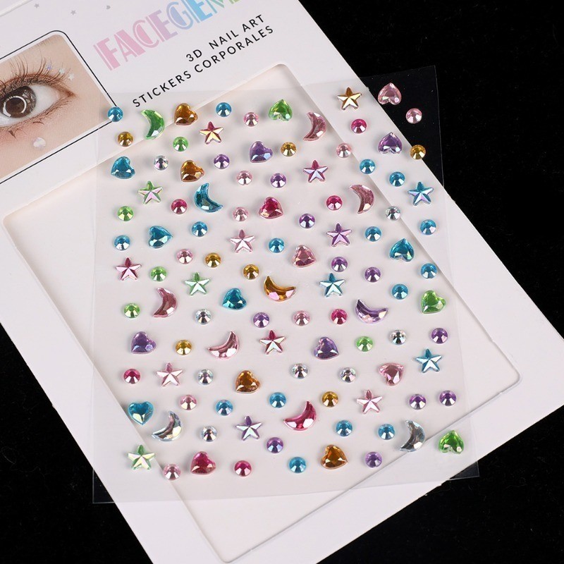 อัญมณีคริสตัล เพชรเทียม สําหรับตกแต่งเล็บ DIY - รูปที่ 7