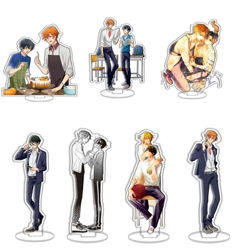 BL อะนิเมะ Standee รุ่น Sasaki To Miyano Sasaki และ Miyano Study Corner Desk Decorative Accessory