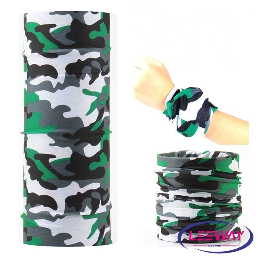 LW [A679] ผ้าบัฟกันฝุ่น โพกหัว ผ้าปิดหน้า กันแดด เลือกลายได้ แดด UV  Magic turban - รูปที่ 2