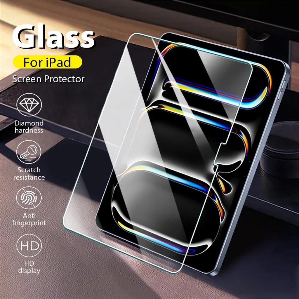 ฟิล์มป้องกัน iPad For Air1 Air2 Gen5 Gen6 9.7 Gen7 Gen8 Gen9 10.2 Air4 Air5 10.9เครื่องป้องกันการแขวนและป้องกันการล้าง