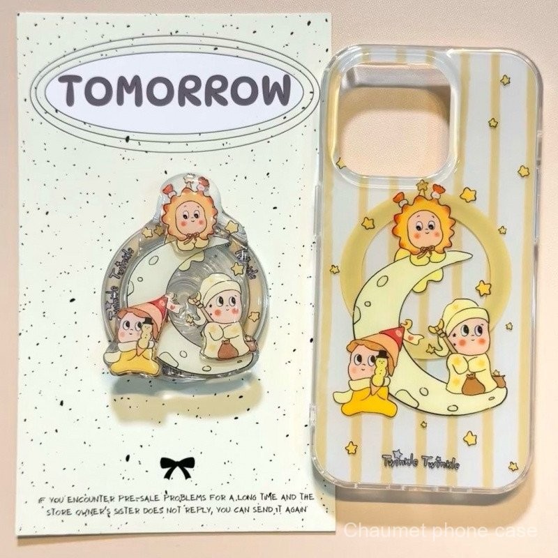 3D Star Human พร้อมขาตั้งแม่เหล็ก รองรับ iPhone 16 Pro Max เคสโทรศัพท์แม่เหล็ก 15/กันตก 13/กันกระแทก 14 Plus/รูใหญ่ 12 เคสนุ่ม 11/8 น่ารัก X GOTG