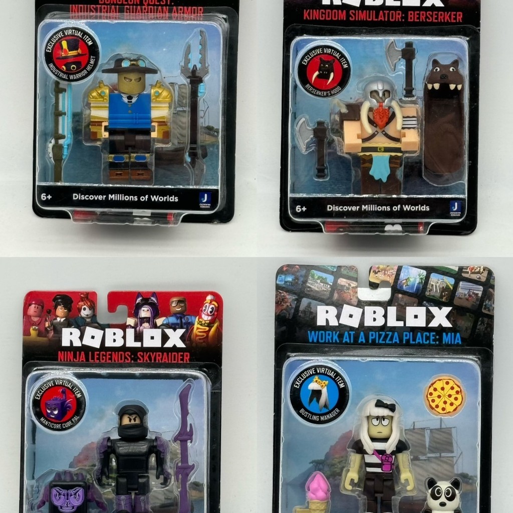 ฟิกเกอร์ Roblox อย่างเป็นทางการของ ROBLOX พร้อมรหัสแลกที่ถูกต้อง