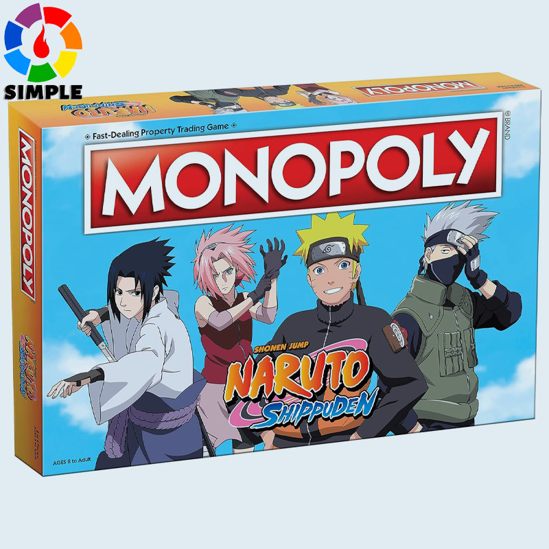 MONOPOLY Naruto Shippuden Board Game