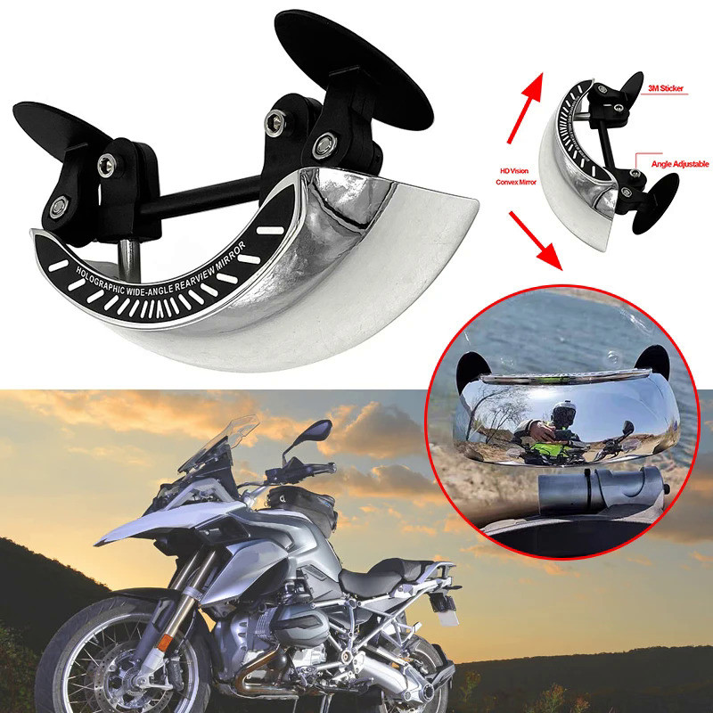 GM For BMW R1200GS LC R1250GS F850GS F800GS S1000XR F900R G310GS Motorcycle 180 Degree Safety Rearvi