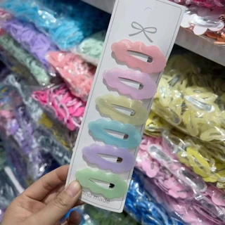 O1194 กิ๊บติดผม แฟชั่น DIY สีหวาน พาสเทลน่ารัก