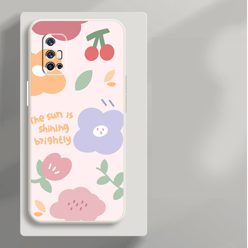 สีขาวนุ่มกรณีสําหรับ VIVO V17 1919 V19neo Anticrack ปลอกคุณภาพสูง TPU ป้องกันเต็มยางซิลิโคนเคสโทรศัพท์ - รูปที่ 4