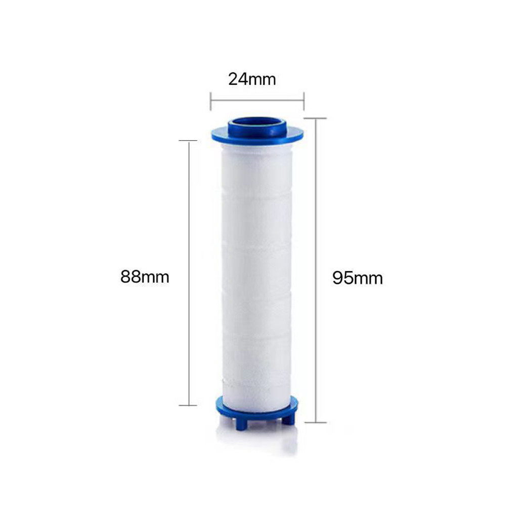 ชุดเปลี่ยนไส้กรองหัวฝักบัว - 9.5 ซม. ตลับผ้าฝ้ายสําหรับกําจัดคลอรีน/ฟลูออไรด์ - รูปที่ 7