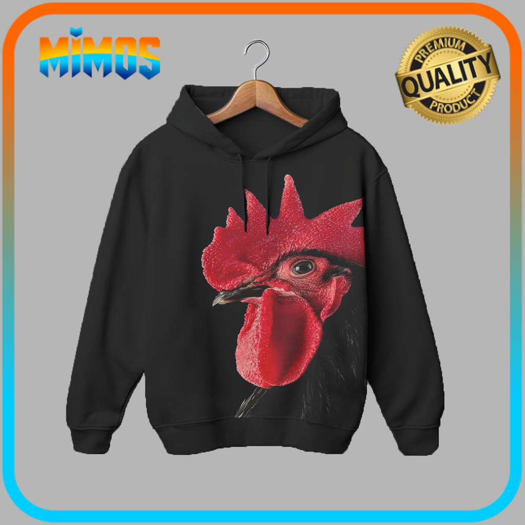 3D Animated TV การ์ตูนไก่เด็ก Hoodie Jacket Chicken Hero 05MM001 _JA สําหรับเด็กอายุ 1-12 ปี