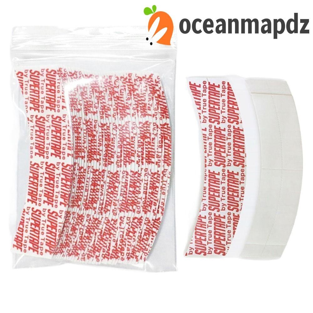 Oceanmapdz 3 ชิ้น ซุปเปอร์เทปกันน้ํา ติดวิกผมลูกไม้/ทูพี เปลี่ยนเทปสองด้าน สําหรับต่อผม