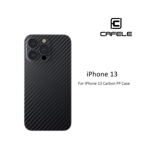 Cafele iPhone 13 / Mini / Pro / 13 Pro Max - เคสคาร์บอน PP บางพิเศษ