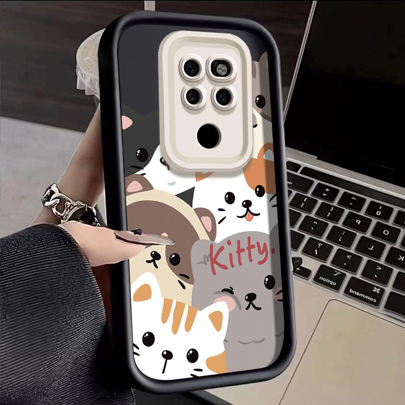 สําหรับ Huawei Mate 40 Pro Mate 30 Pro Mate 20 Pro เคส คิตตี้ ลูกสุนัข แองเจิลอาย น่ารัก เหยียบ บาง ป้องกันกล้อง หนา รวมทุกอย่าง กันกระแทก เคสนิ่ม