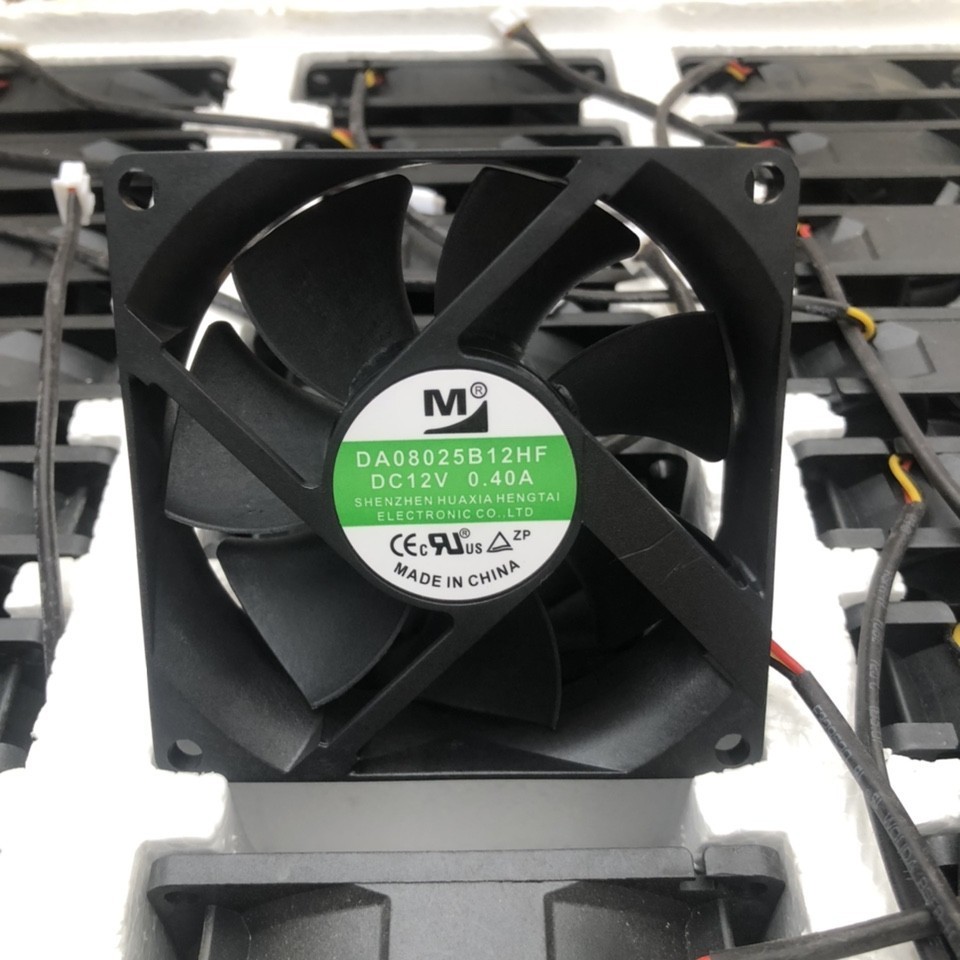 Yimeng DA08025B12HF 12V 0.40 A 8025 8CM พัดลมระบายความร้อน