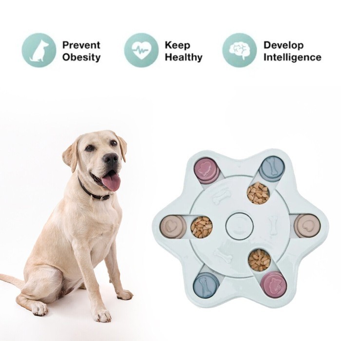 GMGY Smart Dog Toy Interactive Dog Puzzle Toy U0P3DY
