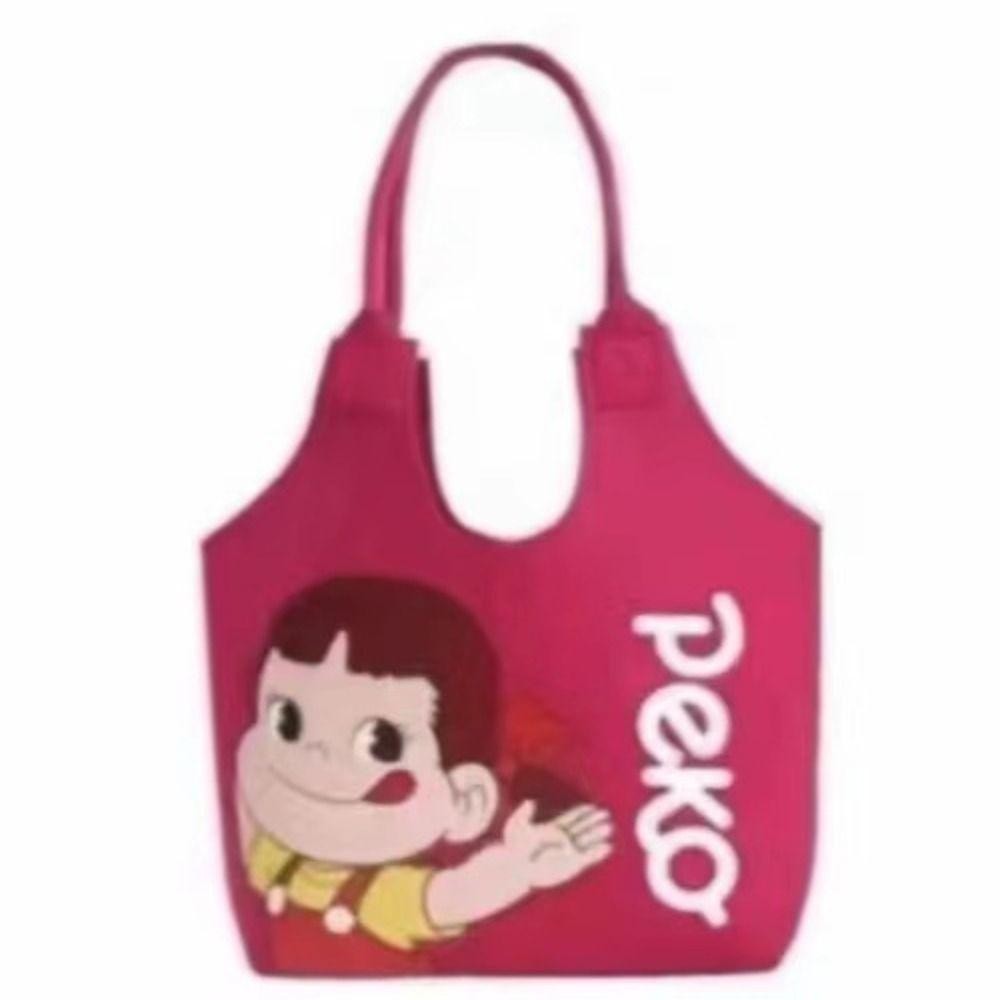 Eucalytus1 กระเป๋าสักหลาด, การ์ตูนทนทาน Felt Tote Bag, รูปแบบเรียบง่ายทุกวันใช้กระเป๋าถือช้อปปิ้ง