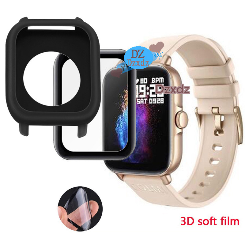 สําหรับ Colmi P28 Plus / Colmi P28 ฟิล์มป้องกันสมาร์ทวอท์ชป้องกันหน้าจอ 3D ฟิล์มนุ่ม Colmi C61 นาฬิก