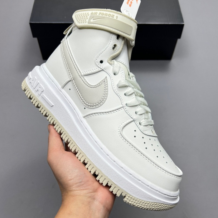 รองเท้าผ้าใบลําลอง Nike Air Force 1 High Boot DA0418-100 สีขาว สบาย ๆ