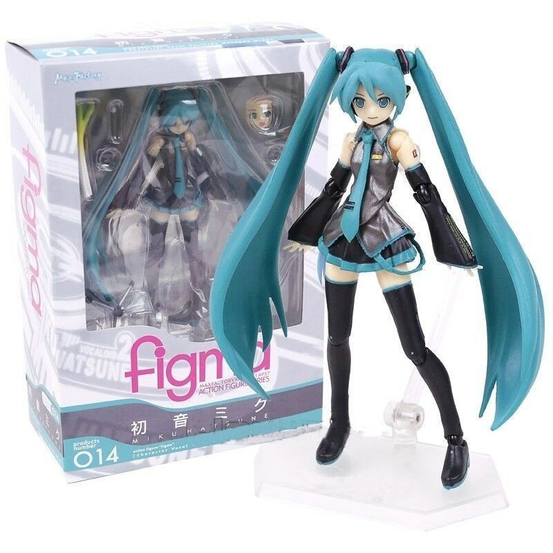 ใหม่ ตุ๊กตาฟิกเกอร์ อนิเมะ Vocaloid Hatsune Miku ขนาด 15 ซม. 6 นิ้ว ของเล่นสําหรับเด็ก ผู้ใหญ่ เก็บสะสม