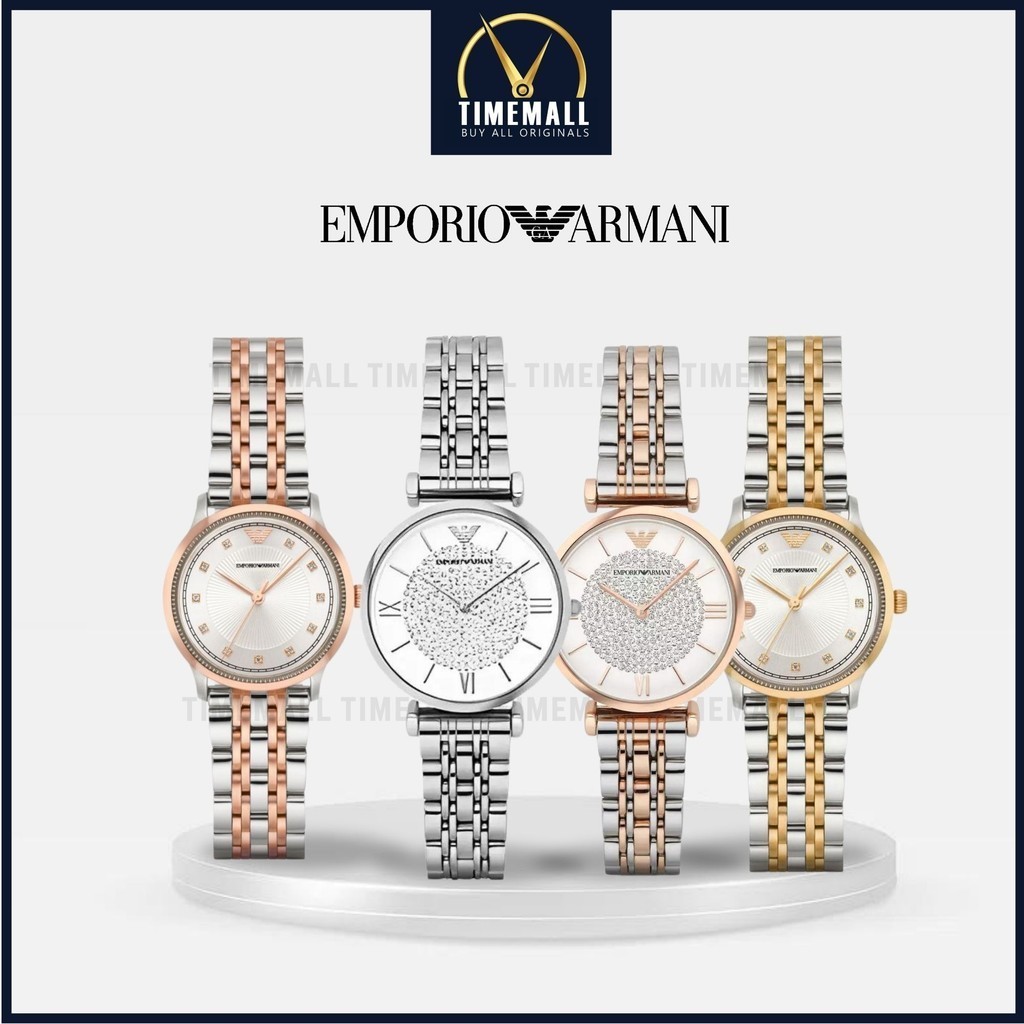 TIME MALL นาฬิกา Emporio Armani OWA3540นาฬิกาข้อมือผู้หญิง นาฬิกาผู้ชาย แบรนด์เนม Brand Armani Watch AR1925