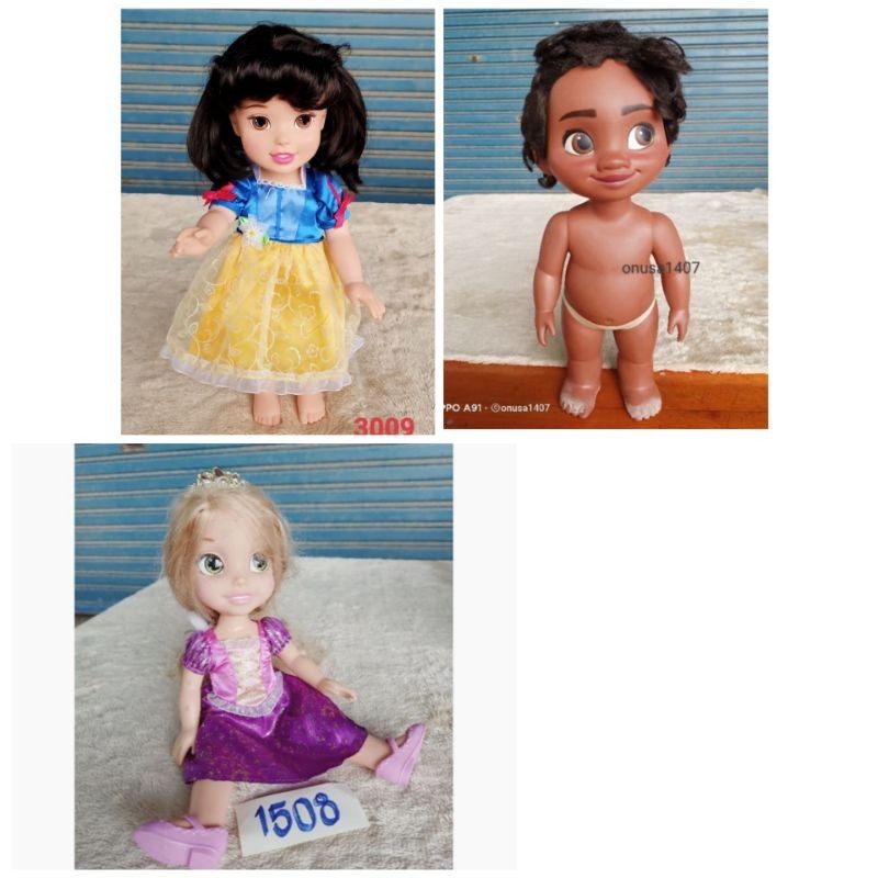 ตุ๊กตาแต่งตัว ตุ๊กตาโมอาน่าเท้าเปื้อนทราย เจ้าหญิงดิสนีย์ Disney