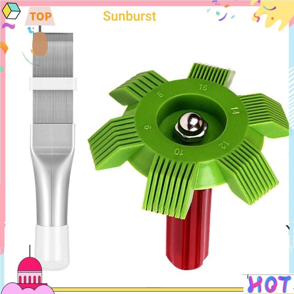 [Sunburst11.th] หวีทําความสะอาดเครื่องปรับอากาศ คอนเดนเซอร์