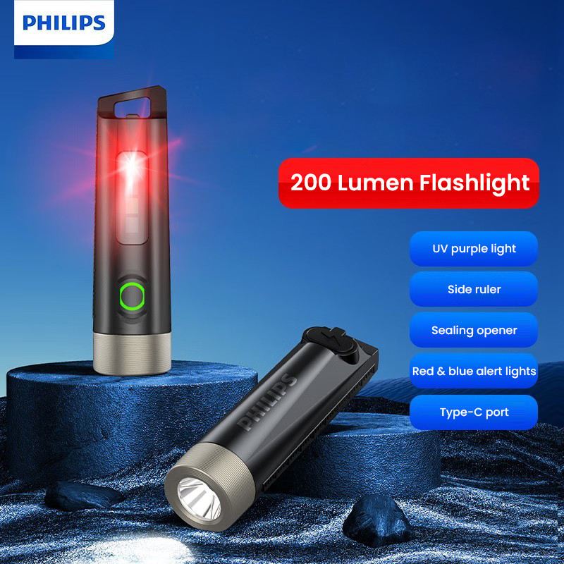Philips SFL1211 EDC ไฟฉาย ขนาดเล็ก สว่าง