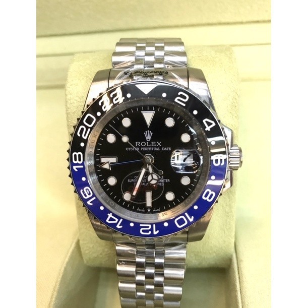 นาฬิกาหรู . Rolex GMT 2 Batman ระวังผู้ชาย