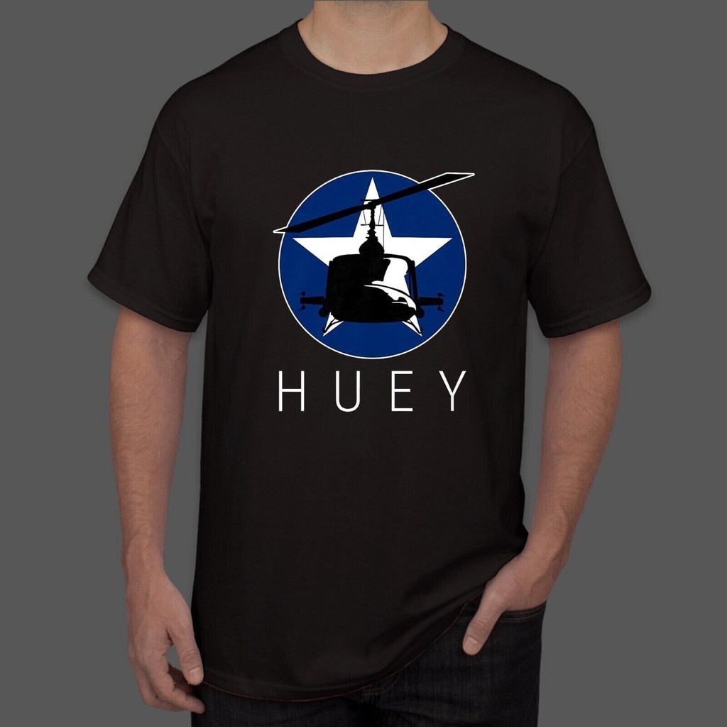 ไอเดียเสื้อยืดออกแบบเฮลิคอปเตอร์ขนส่ง Huey Uh-1